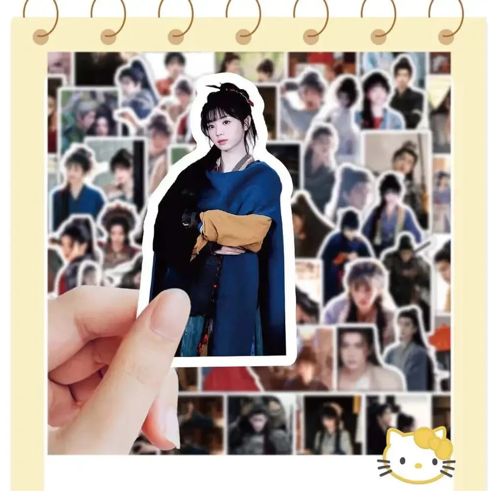 free US fast shipping Xie Zheng × Fan Changyu70 Sheets Character Stickers,Zhang